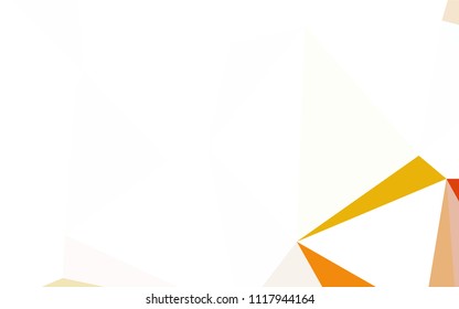 Dark Multicolor vector triangle mosaic cover. Glitter abstract illustration with an elegant triangles. A new texture for your web site.