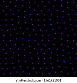 Dark multicolored seamless pattern with tiny berries. Repeat abstract speckled pattern. Vector illustration.