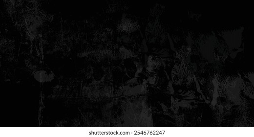 Dark and Mysterious Abstract Grunge Texture Featuring Scratches, Shadows, and Rough Patterns
