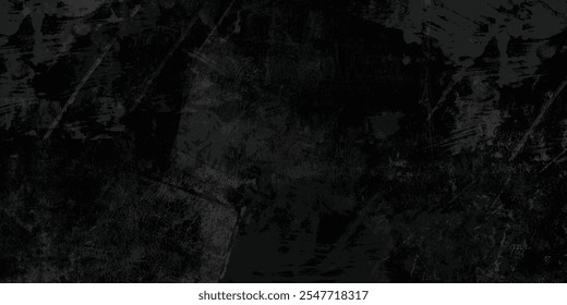 Dark and Mysterious Abstract Grunge Texture Featuring Scratches, Shadows, and Rough Patterns
