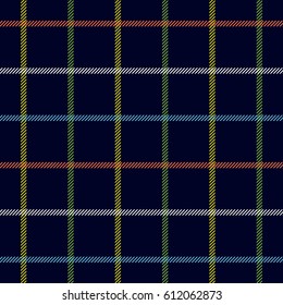 Dark napkin print. Seamless geometric pattern with colorful stripes.