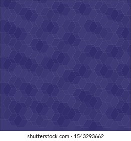 the dark navy blue gradient background with art pattern