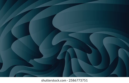 Dark Navy Blue Gradient Banner Background