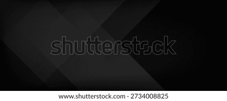 Dark neutral background for wide banner, design template - digital illustration