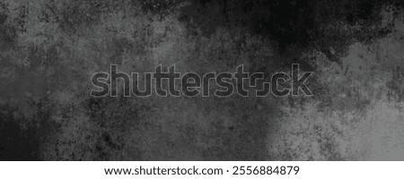 Dark and Neutral Grunge Background with Deep Charcoal Patterns and a Timeless Cement Wall Appearance
