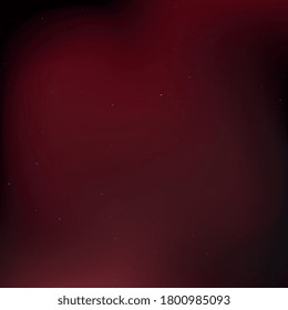 Dark night blurred sky with shining stars and nebulas in deep space. Abstract astronomic illustration with colorful gradient background. Fantasy vector template for different projects. EPS10