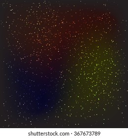 Dark night stars or snow texture background.