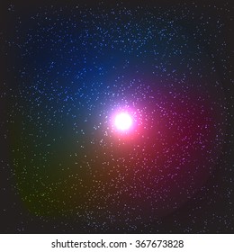 Dark night stars or snow texture background.