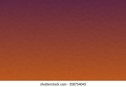 Dark orange abstract geometric low poly background. Abstract vector wallpaper. Vector illustration for business, web, and applications.