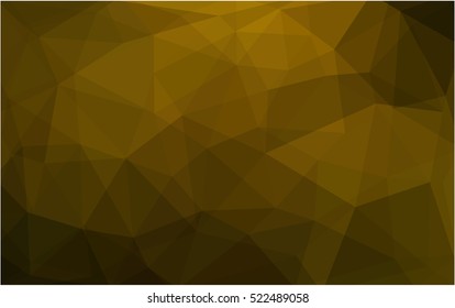 Dark orange abstract mosaic background. A completely new color illustration in a vague style. Brand-new design for your business.