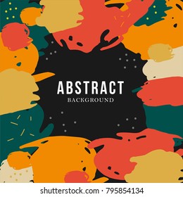 dark orange abstract stripe background wallpaper art vector illustration