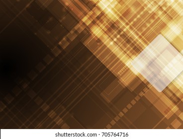 Cor laranja escuro abstrato tecnologia brilhante fundo. Design vetorial