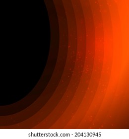 Dark orange background vector illustration