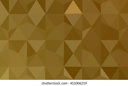 Dark orange blurry triangle template. A completely new color illustration in a vague style. The textured pattern can be used for background.