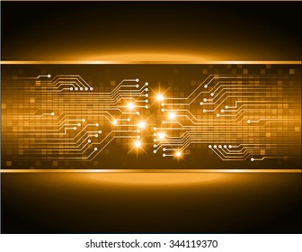 dark orange color Light Abstract Technology background for computer graphic website internet and business. circuit. illustration. digital. infographics. binary code background. www. vector.one. zero