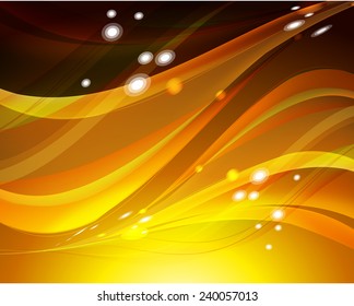 dark orange Light Abstract Technology background for computer graphic website internet and business. text box. Brochure. card. wave.