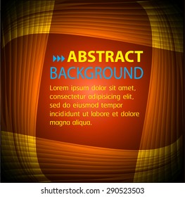 dark orange Light Abstract Technology background computer graphic website internet and business. vector illustration. text box. Brochure. card. banner flyer magazine. Design label.