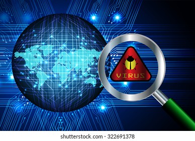 Dark orange Light Abstract Technology background for computer graphic website internet business. illustration.infographics. motion move.neon.high tech keyboard with binary number, PC.World Map, Global