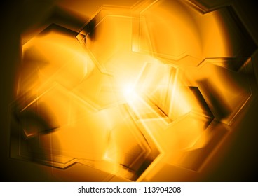 Diseño moderno de color naranja oscuro. Ilustración vectorial eps 10