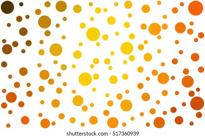 Dark Orange pattern of geometric shapes. Colorful mosaic banner. Geometric hipster background.