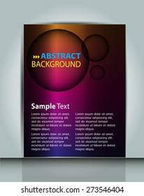 dark orange pink blue Light Abstract Technology background computer graphic website internet and business. circuit. vector illustration. text box. Brochure. card. banner flyer magazine. Design label. 