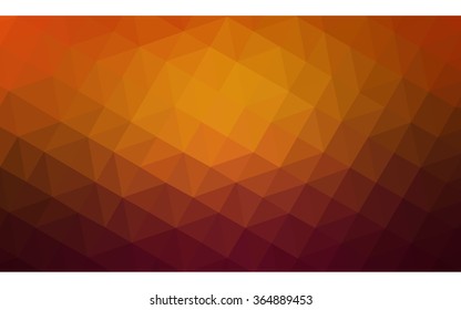 Dark orange polygonal illustration, which consist of triangles. Geometric background in Origami style with gradient. Triangular design for your business in vector. Dark orange polygonal illustration, which consist of triangles. Geometric background in Origami style with gradient. Triangular design for your business in vector.