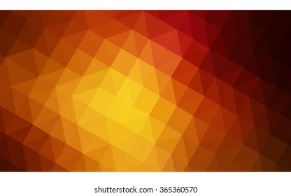 Dark orange polygonal illustration, which consist of triangles. Geometric background in Origami style with gradient. Triangular design for your business in vector. Dark orange polygonal illustration, which consist of triangles. Geometric background in Origami style with gradient. Triangular design for your business in vector.