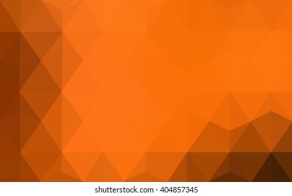 Dark orange polygonal illustration, which consist of triangles. Geometric background in Origami style with gradient. Triangular design for your business. Dark orange polygonal illustration, which consist of triangles. Geometric background in Origami style with gradient. Triangular design for your business.