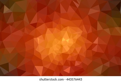 Dark orange polygonal illustration, which consist of triangles. Geometric background in Origami style with gradient. Triangular design for your business. Dark orange polygonal illustration, which consist of triangles. Geometric background in Origami style with gradient. Triangular design for your business.