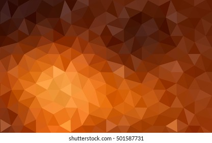 Dark orange polygonal illustration, which consist of triangles. Geometric background in Origami style with gradient. Triangular design for your business. Dark orange polygonal illustration, which consist of triangles. Geometric background in Origami style with gradient. Triangular design for your business.