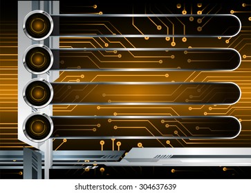 dark orange silver Web Design Website Elements Template for graphic internet. text box. label. info graphics. metal. card. pixel. Metals, alloys, steel, aluminum. button. infographics