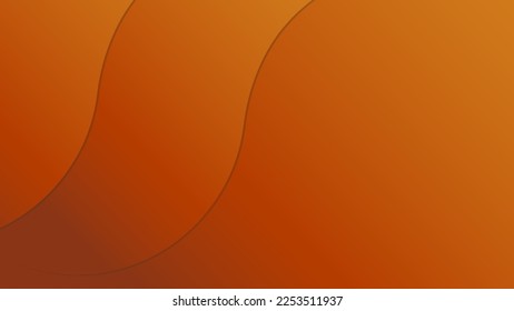 Dark orange smooth light vector background. Eps 10