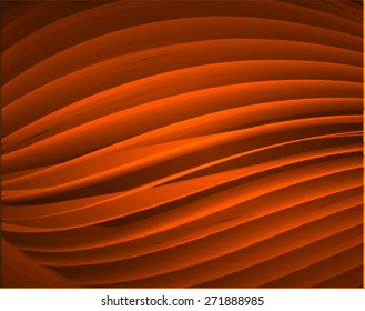 Dark orange spiral Abstract Technology background for computer graphic website internet and business. text box. Brochure. card. wave. label. banner