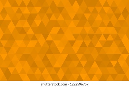 Dark Orange triangular low poly, Mosaic pattern Background, Vector illustration graphic, Creative Origami style with gradient