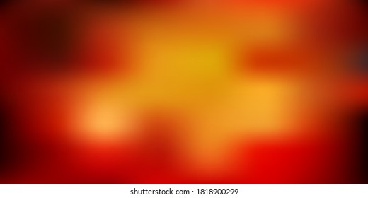 Dark orange vector abstract blur texture. Abstract colorful illustration with blur gradient. Background for web designers.