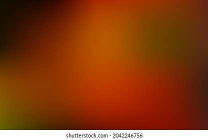 Diseño abstracto de borrosidad vectorial de color naranja oscuro. Ilustración colorida con gradiente en estilo abstracto. Diseño moderno para tus aplicaciones.