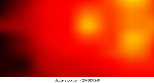 Patrón de desenfoque abstracto del vector naranja oscuro. Ilustración colorida con gradiente en estilo abstracto. Patrón inteligente para sitios web.