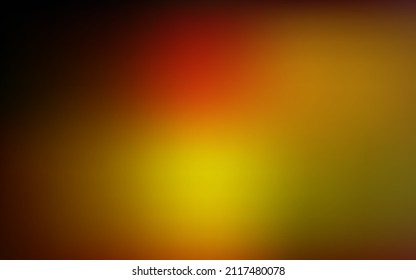 Dunkelorangefarbene, abstrakte, unscharfe Hintergrund. Farbige Illustration mit Farbverlauf in abstraktem Stil. Bildschirmhintergrund für Ihre Web-Apps.