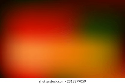Dunkelorangefarbene, abstrakte, unscharfe Vorlage. Abstrakte farbige Illustration im unscharfen Stil mit Farbverlauf. Design der Landing-Seiten.