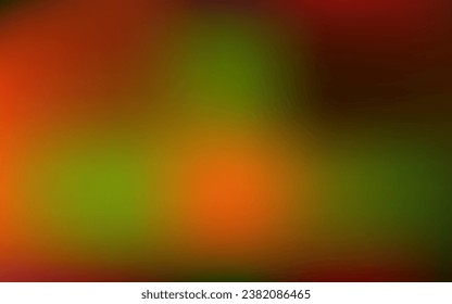 Dark orange vector abstract blur layout. Blurred abstract gradient illustration in simple style. Your design for applications.