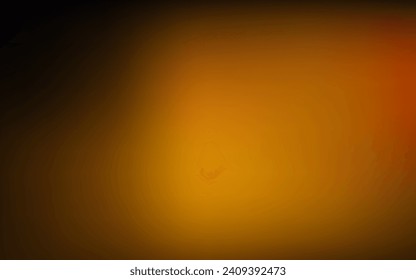 Dark orange vector abstract blur texture. Modern elegant blur illustration with gradient. Wallpaper for your web apps.