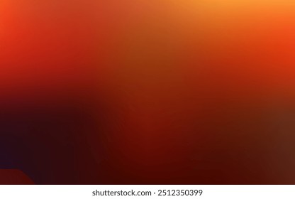 Dark orange vector abstract blur background. Colorful gradient abstract illustration in blur style. Smart pattern for websites.