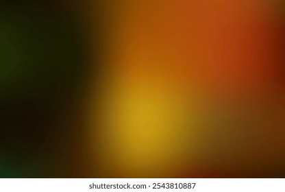 Modelo de desfoque abstrato de vetor laranja escuro. Ilustração colorida abstrata em estilo de desfoque com gradiente. Plano de fundo para web designers.