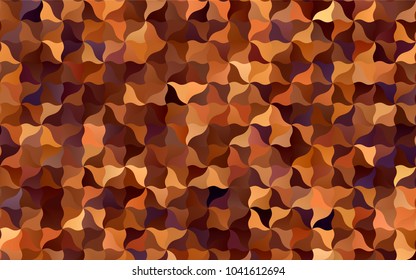 Dark Orange vector abstract blurred background. Shining illustration, which consist of blurred lines. A new texture for your design.