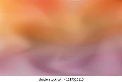 Dark Orange vector abstract blurred cover. Brand-new colored illustration in blurry style with gradient. A completely new design for your business.