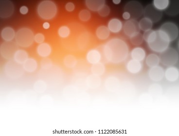 Dark Orange vector abstract blurred pattern. Colorful illustration in blurry style with gradient. The blurred design can be used for your web site.