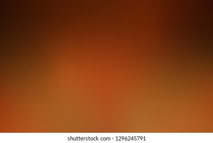 Dark Orange vector abstract blurred layout. Colorful illustration in abstract style with gradient. New style for your business design.