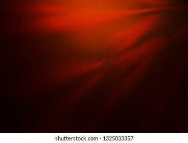 Dark Orange vector abstract blurred background. A vague abstract illustration with gradient. A new texture for your design.