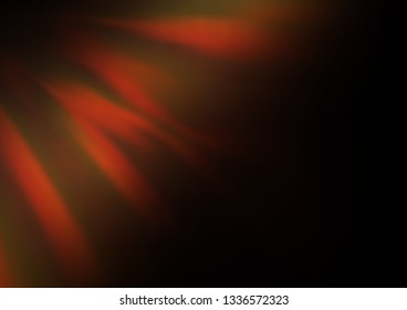 Dark Orange vector abstract blurred pattern. Glitter abstract illustration with an elegant design. The template for backgrounds of cell phones.