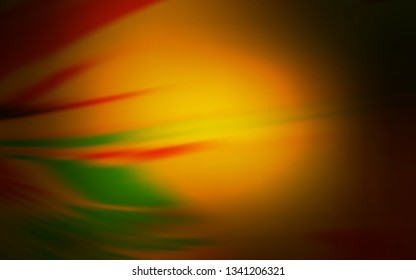 Dark Orange vector abstract blurred background. Modern abstract illustration with gradient. Background for designs.